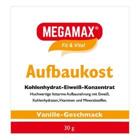 MEGAMAX® Aufbaukost Vanille