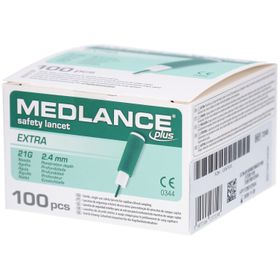 MEDLANCE plus Extra Sicherheitslanzetten 21 G 2,4 mm