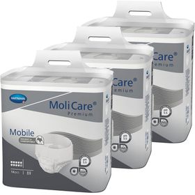 MoliCare Premium Mobile 10 Tropfen Gr. M ist eine hochelastische Windelhose für sehr starke Inkontinenz