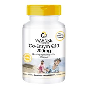 WARNKE VITALSTOFFE Co-Enzym Q10 200 mg