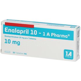 Enalapril 10Mg 1A Pharma®