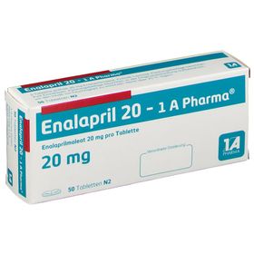 Enalapril 20 - 1 A Pharma®