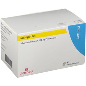 Gabapentin Glenmark 600 mg