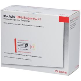 Rhophylac 300 µg/2 ml