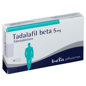 Tadalafil beta 5 mg