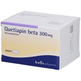 QUETIAPIN beta 300 mg Retardtabletten