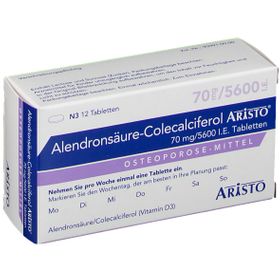 Alendronsäure-Colecalciferol Aristo® 70 mg/5600 I.E.
