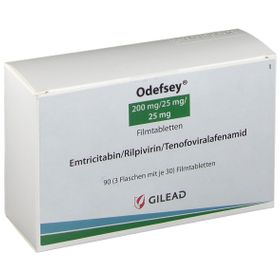 ODEFSEY 200 mg/25 mg/25 mg Filmtabletten