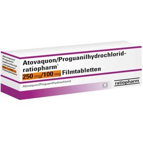 Atovaquon/Proguanilhydrochlorid-ratiopharm® 250 mg/100 mg
