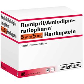 Ramipril/Amlodipin-ratiopharm® 5 mg/5 mg