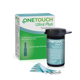 OneTouch Ultra® Plus  Blutzuckerteststreifen zur Blutzucker-Messung bei Diabetes (Zucker-Krankheit)