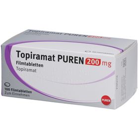 Topiramat PUREN 200 mg