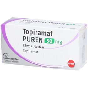Topiramat PUREN 50 mg