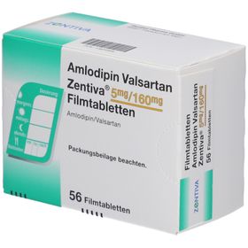 AMLODIPIN Valsartan Zentiva 5 mg/160 mg Filmtabl.