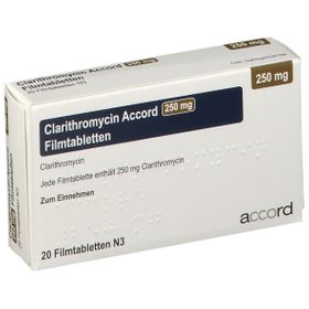 Clarithromycin Acc 250Mg