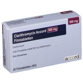 Clarithromycin Acc 500Mg