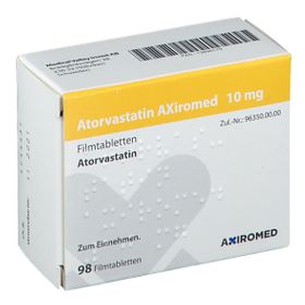 Atorvastatin Axiromed 10 mg