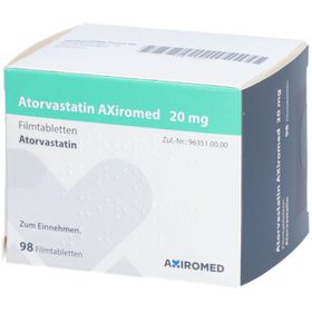 Atorvastatin Axiromed 20 mg