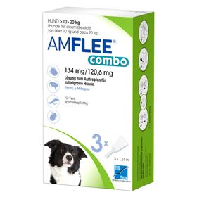 Amflee® combo 134 mg/120,6 mg für mittelgroße Hunde