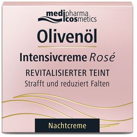 medipharma cosmetics Olivenöl Intensivcreme Rosé Nachtcreme