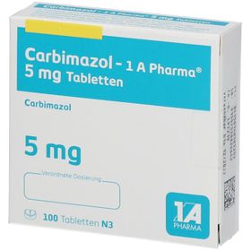 Carbimazol 1A Pharma® 5Mg