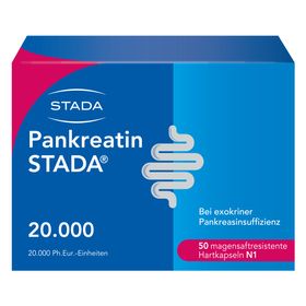 Pankreatin STADA® 20.000, bei exokriner Pankreasinsuffizienz