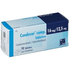 Candecor Comp. 16 mg/12,5 mg