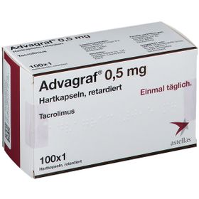 ADVAGRAF 0,5 mg Hartkapseln retardiert