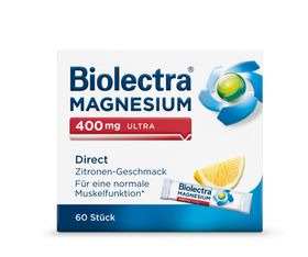Biolectra® Magnesium ultra Direct 400 mg Zitrone