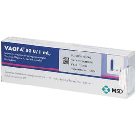 VAQTA 50 E/1 ml Injektionssuspension Fertigspr.