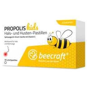 beecraft® Propolis kids Hals- und Husten-Pastillen