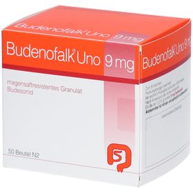 BUDENOFALK Uno 9 mg magensaftresistentes Granulat