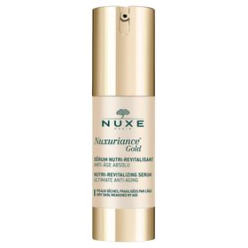 NUXE Nuxuriance® Gold - Nährendes, revitalisierendes Anti-Aging Serum gegen Falten und Elastizitätsverlust bei reifer, sehr trockener Haut