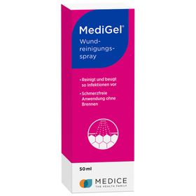 MediGel Wundreinigungsspray zum Säubern von Wunden