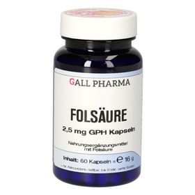 Folsäure 2,5 mg GPH Kapseln