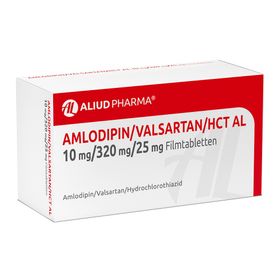 Amlodipin/Valsartan/HCT AL 10 mg/320 mg/25 mg