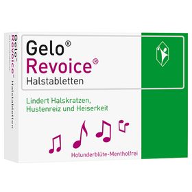 GeloRevoice® Halstabletten Holunderblüte-Mentholfrei
