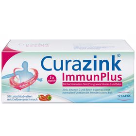 Curazink® ImmunPlus – Veganes Nahrungsergänzungsmittel zur Unterstützung des Immunsystems, Zink-Histidin-Dihydrat