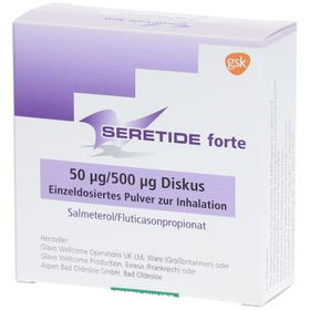 Seretide Forte 50 µg/500 µg Diskus