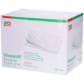Lohmann & Rauscher Vliwasoft® 10 x 10 cm, steril, 4-lagig
