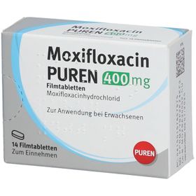 MOXIFLOXACIN PUREN 400 mg Filmtabletten