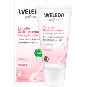 Weleda Sensitiv Gesichtspflege Mandel - für sensible, trockene Haut, unparfümiert