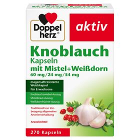 Doppelherz® Knoblauch mit Mistel + Weißdorn