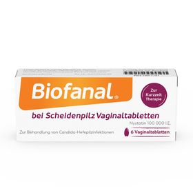 Biofanal® bei Scheidenpilz Vaginaltabletten