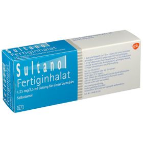 Sultanol Fertiginhalat 1,25 mg/2,5 ml