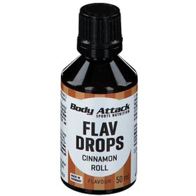 Body Attack Flav Drops Cinnamon Roll