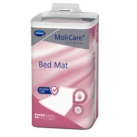 MoliCare Premium Bed Mat 7 Tropfen 60x90 cm ​Bettschutzeinlage mit flüssigkeitsundurchlässiger Folienrückseite