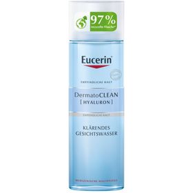 Eucerin® DermatoClean [HYALURON] Klärendes Gesichtswasser – Entfernt alle Spuren der Reinigung- Jetzt 20 % sparen* mit eucerin20