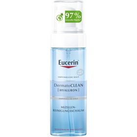Eucerin® DermatoClean [HYALURON] Mizellen-Reinigungsschaum – sanfte & gründliche Gesichtsreinigung- Jetzt 20 % sparen* mit eucerin20