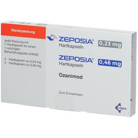 Zeposia® 0,23 mg/0,46 mg Starterpackung